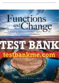 Test Bank For Functions and Change:  A Modeling Approach to College Algebra - 6th - 2018 All Chapters - 9781337111348