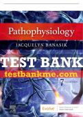 Test Bank For Pathophysiology, 7th - 2022 All Chapters - 9780323761550