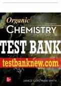 Test Bank For Organic Chemistry with Biological Topics, 6th Edition All Chapters - 9781260325294