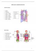 Human Anatomy and Physiology (AB_1197): Complete Summary + Anatomy Item List with Images (VU Amsterdam)