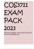 COS3711 EXAM PACK 2023 FOR AND QUERIES & EXAM HELP CONTACT: biwottcornelius@gmail.com