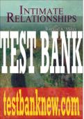 Test Bank For Intimate Relationships, 9th Edition All Chapters - 9781260804263