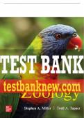 Test Bank For Zoology, 12th Edition All Chapters - 9781260722185