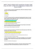 NEW!!! {NGN} ATI RN VATI Comprehensive Predictor 2023  Form A B AND C ATI RN ATI Comprehensive Predictor 2023  Form A B and C 1.Anurseiscaringforaclientwhoistakingalprazolam.Whichofthefollowingprescriptions shouldthenurseclarifywiththeprovider? A.Digoxin 