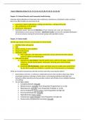 NR442 NR 442 Community Health Nursing Exam 2 Objectives (chap 13, 15, 19, 21, 23, 24, 25, 28, 29, 30, 31, 32,