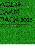 ADL2601 EXAM PACK 2023 FOR AND QUERIES AND EXAM ASSISTANCE CONTACT: biwottcornelius@gmail.com