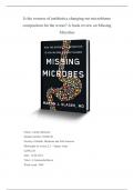 Book review Missing Microbes PhiA 2.5 Sapere Aude