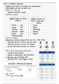 Chapter 1: Essential chemistry notes