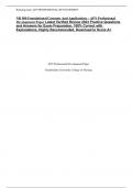 NR 500 Foundational Concepts And Applications – APN Professional Development Paper Latest Verified Review 2023 Practice Questions and Answers for Exam Preparation, 100% Correct with Explanations, Highly Recommended, Download to Score A+