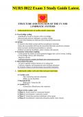 NURS 8022 Exam 3 Study Guide Latest.