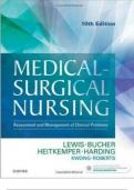 TESTBANK FOR Medical-Surgical Nursing 10th Edition BY LEWIS ALLCHAPTERS