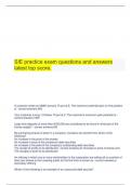  SIE practice exam questions and answers latest top score.