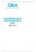 Helen Fenwick and Gavin Phillipson ROUTLEDGE CAVENDISH Questions & Answers SERIES-CONSTITUTIONAL & ADMINISTRATIVE LAW 2009-2010 (1)