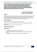 NR 503 Population Health, Epidemiology & Statistical Principles Week 1 Key Concepts Worksheet 2 Guidelines & Grading Rubric Complete Solutions Latest Verified Review 2023 Practice Questions and Answers for Exam Preparation, 100% Correct with Explanations,