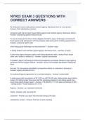 NYREI EXAM 3 QUESTIONS WITH CORRECT ANSWERS