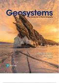 Geosystems An Introduction to Physical Geography (10 th Edition By by Robert W. Christopherson-Test Bank