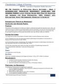 NR 704 CONCEPTS IN POPULATION HEALTH OUTCOMES - WEEK 3 EPIDEMIOLOGIC PRINCIPLES WORKSHEET GUIDELINES AND GRADING RUBRIC LATEST VERIFIED REVIEW 2023 PRACTICE QUESTIONS AND ANSWERS FOR EXAM PREPARATION, 100% CORRECT WITH EXPLANATIONS, HIGHLY RECOMMENDED, DO