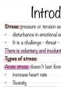 Stress and coping