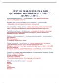 NURS 5220 REAL MODULES 1 & 2 (108 QUESTIONS AND ANSWERS ALL CORRECT)  ALEADY GARDED A Avoid stereotypes based on... - Correct answer--...color or ethnic groups when  interactive with patient and families Providers need to have a competent cultural practic