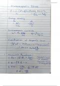 JEE Advanced Physics Notes