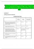 Solution Manual For Auditing & Assurance Services 8th Edition by Timothy Louwers, Allen Blay, David Sinason, Jerry Strawser, Jay Thibodeau-latest-2023-2024