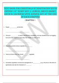 TEST BANK FOR ESSENTIALS OF NEGOTIATION SIXTH EDITION (16TH ED)BY ROY J. LEWICKI, BRUCE BARRY, DAVID M. SAUNDERS WITH ANSWER KEY AT THE END OF EACH CHAPTER