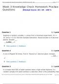 MATH302 Week 3 Knowledge Check Homework Practice Questio