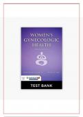 Women’s Gynecologic Health, Third Edition Test Bank