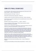 CMN 572 FINAL EXAM 2023