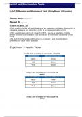 BIOL202 Week 7 Lab 7; Differential and Biochemical Test