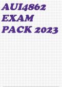 AUI4862 EXAM PACK 2023