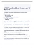 VADETS Module 2 Exam Questions and Answers