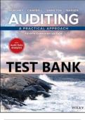 Auditing A Practical Approach, 4th Canadian Edition by Moroney Test Bank