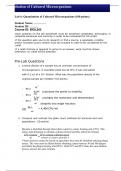 BIOL202 Week 6 Lab 6; Quantitation of Cultured Microorganisms