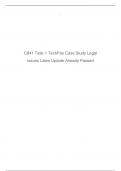 C841 Task 1 TechFite Case Study Legal issues Lates Update Already Passed