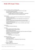 MAE 1351 Exam 3 Notes