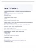  SPLH 620 Exam Bundle (Graded A) 2023