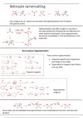 Beknopte Samenvatting Organische Structuur en Biologische Activiteit + stappenplan