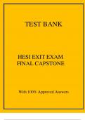 HESI EXIT EXAM FINAL CAPSTONE 