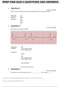 WALDEN UNIVERSITY NRNP 6568 QUIZ 4 QUESTIONS AND ANSWERS