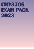 CMY3706 EXAM PACK 2023