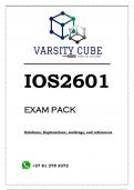 IOS2601 EXAM PACK 2023