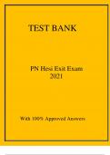 2021 PN Hesi Exit Exam