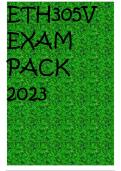 ETH305V EXAM PACK 2023