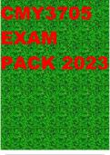 CMY3705 EXAM PACK 2023