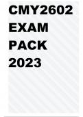 CMY2602 EXAM PACK 2023