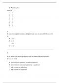 Biotechnology |Plant Genetics Questions and Answers