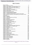 Fundamentals of Nursing : Test Bank for Fundamentals of Nursing Package Deal. Questions & Answers : Guaranteed A+ Guide