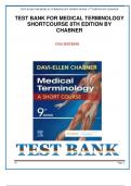 TEST BANK for Medical Terminology Express: A Short-Course Approach by Body System 11th Edition by Regina Masters & Barbara Gylys A+