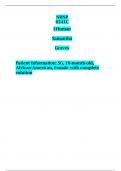 NRNP 6541C I-Human Samantha Graves   Patient Information: SG, 18-month-old, African-American, Female with complete solution